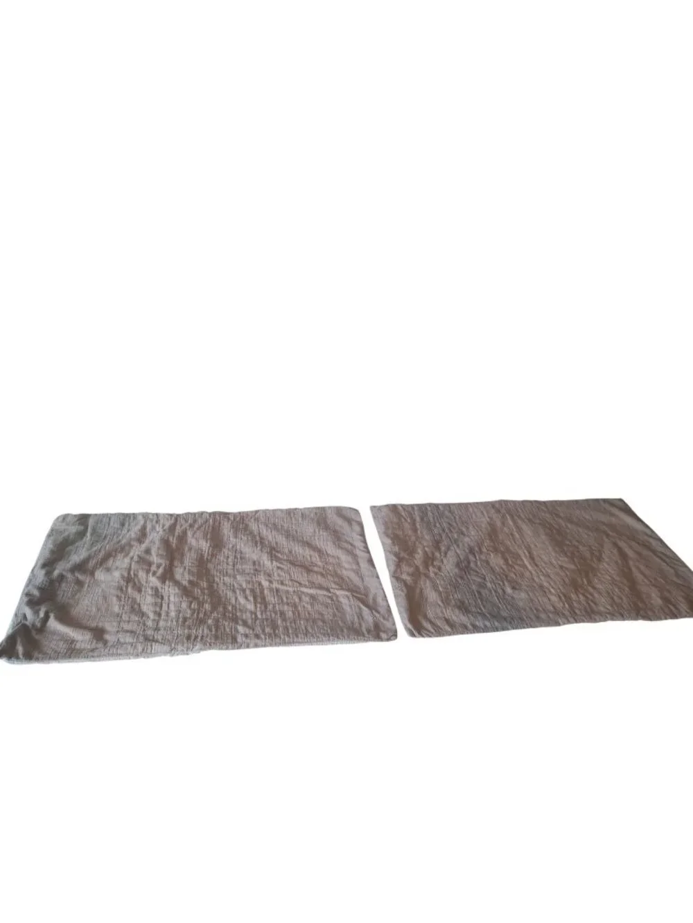 Hearth & Hand King Pillowcases Set of 2 White Pleated Cottagecore Farmhouse Soft